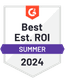 Best Estimated ROI 2024